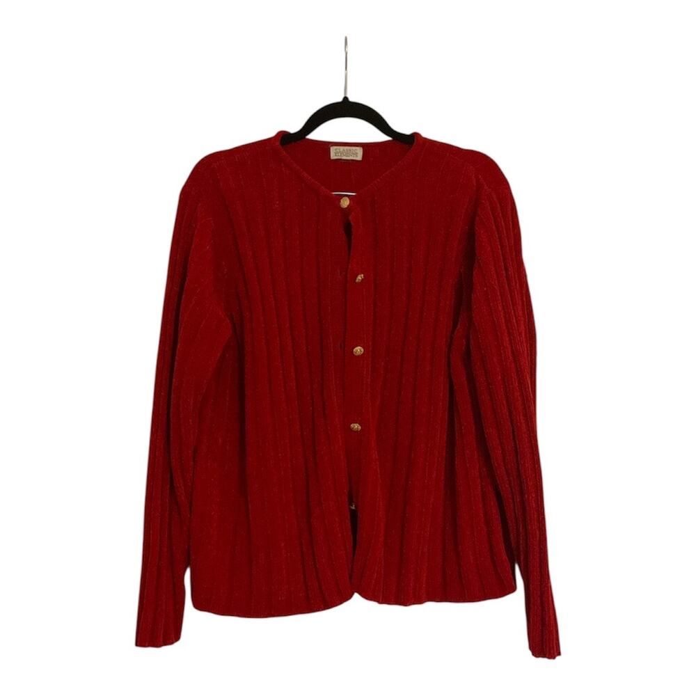 Classic Elements Sweater Women Red - Picture 1 of 3